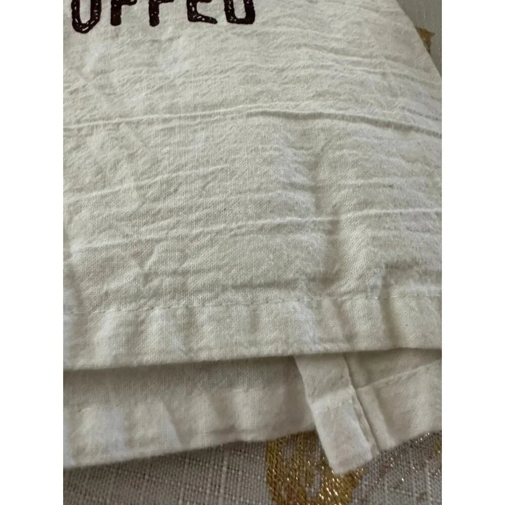 Let’s get stuffed turkey kitchen linen towel